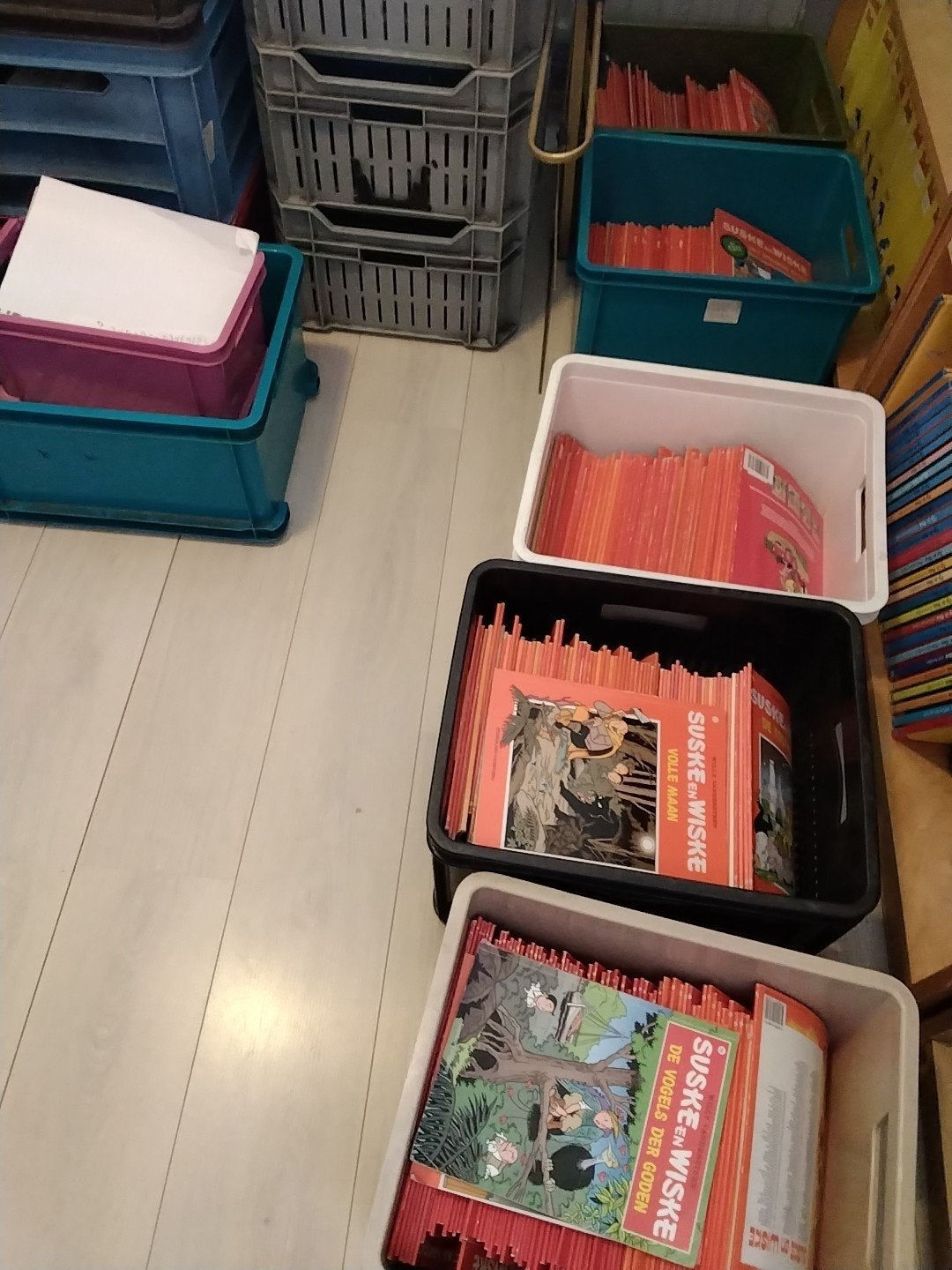 Suske en wiske strips Van af € 1.00 per stuk, Meerdere stripboeken, Ophalen of Verzenden, Gelezen