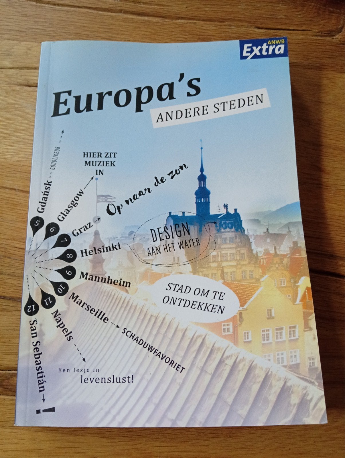 ANWB Extra Reisgids: Europa's Andere Steden, Onbekend, Europa, Ophalen of Verzenden, Reisgids of -boek