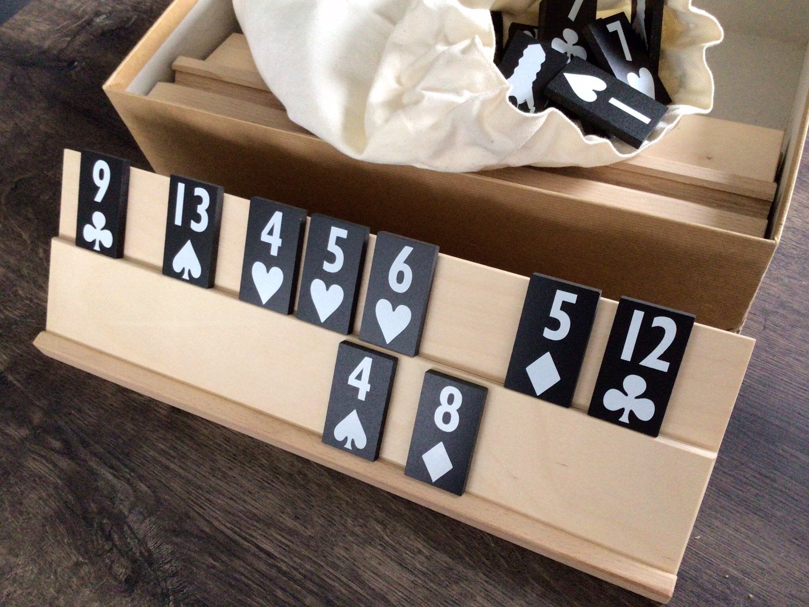 Rummikub XL.   Voor slechtzienden en bejaarden!, Ophalen of Verzenden, Zo goed als nieuw