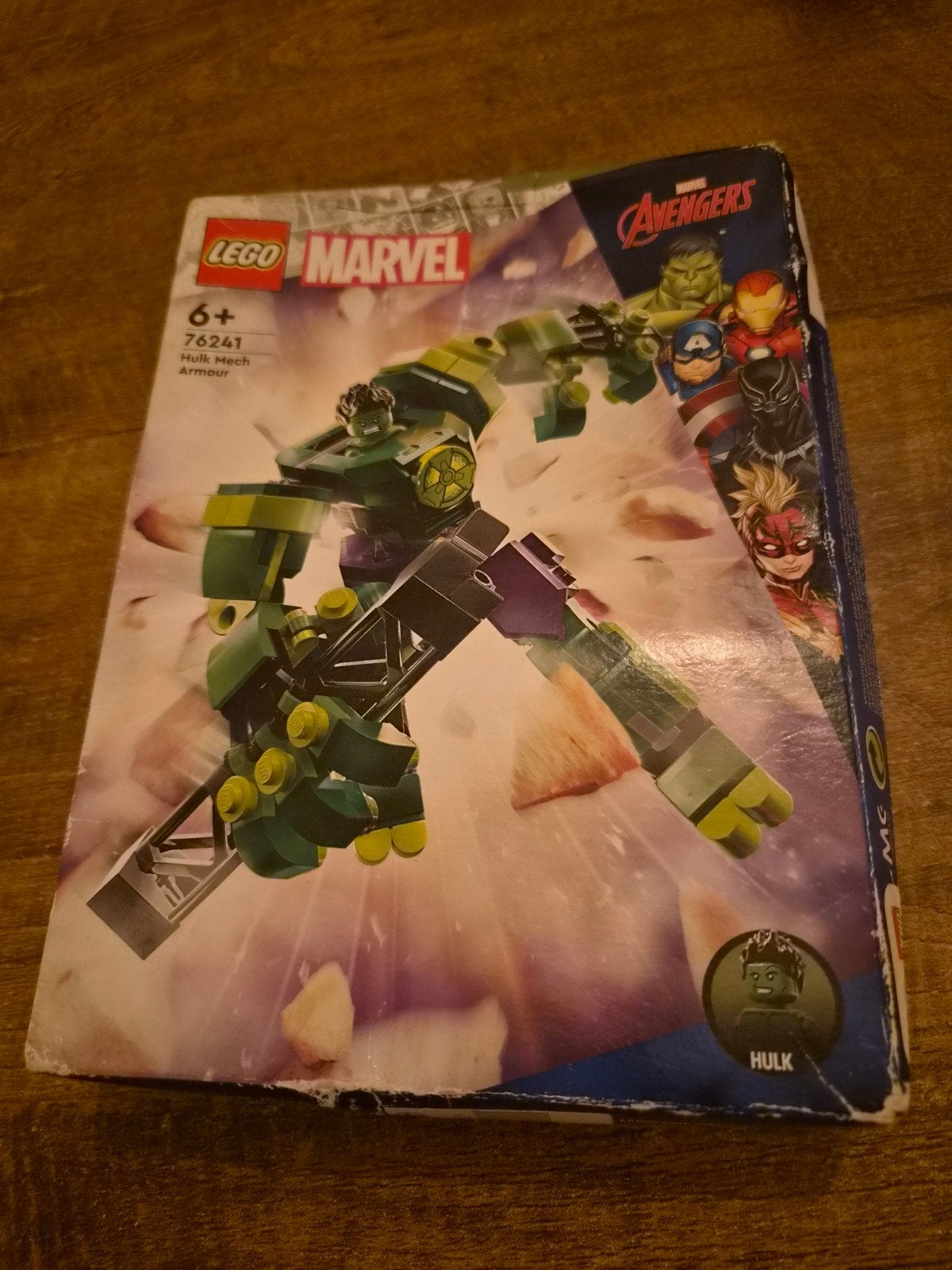 LEGO Marvel Hulk Mech Armor 76241 - Doos licht beschadigd, Ophalen of Verzenden, Nieuw