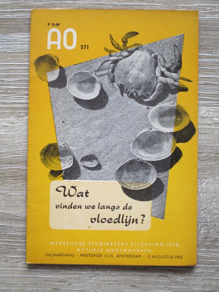 AO 571 Wat vinden we langs de vloedlijn?, Boeken, Ophalen of Verzenden, Gelezen, Europa