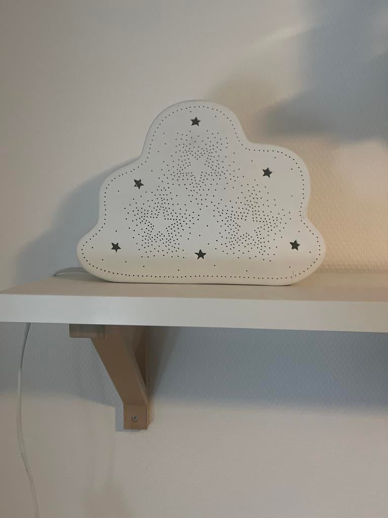 Nachtlampje wolk met sterren, Ophalen, Gebruikt