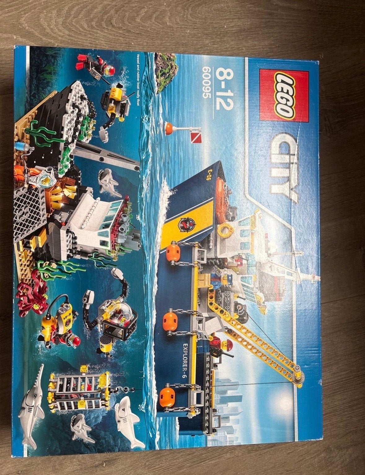 LEGO City 60095 Diepzee Onderzoeksschip - Nieuw in doos, Ophalen of Verzenden, Nieuw, Overige merken