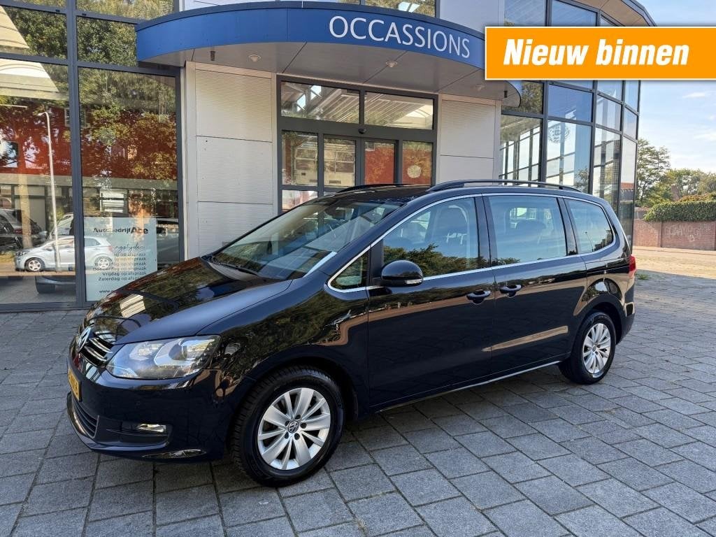 Volkswagen SHARAN 1.4 TSI COMFORTL. 7PERS-LMV-ECC-PDC-NAVI-X, Auto's, Voorwielaandrijving, Euro 5, Huisgarantie, 4 cilinders