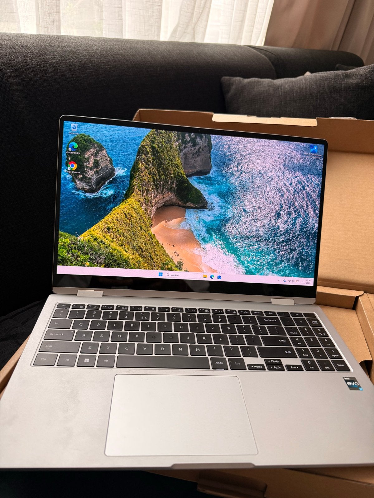 Samsung Galaxy Book 3 360 - Krachtige 2-in-1 Laptop, Computers en Software, Windows Laptops, Ophalen, 2 tot 3 Ghz, Met touchscreen