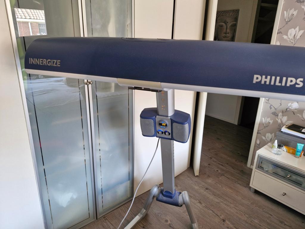 Philips Innergize HB901 Infrarood en UV Zonnebank, Witgoed en Apparatuur, Zonnebanken en Gezichtsbruiners, Ophalen of Verzenden