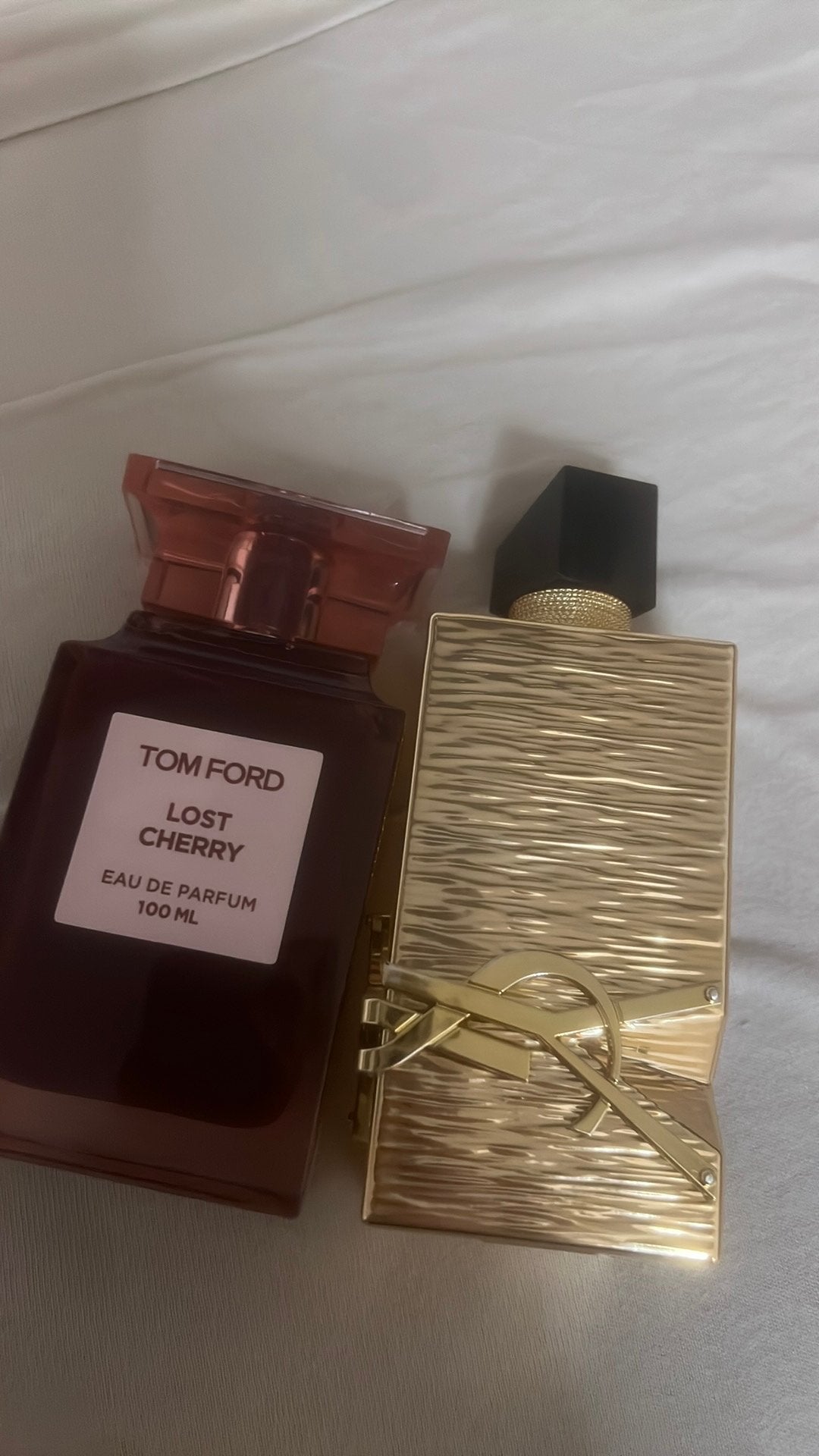 Tom Ford Lost Cherry en YSL Libre vanilla couture, Verzenden, Zo goed als nieuw