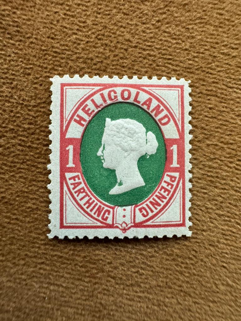 Helgoland, postfris en zeer interessante zegel, Postzegels en Munten, Postzegels | Europa | Overig, Ophalen of Verzenden, Overige landen