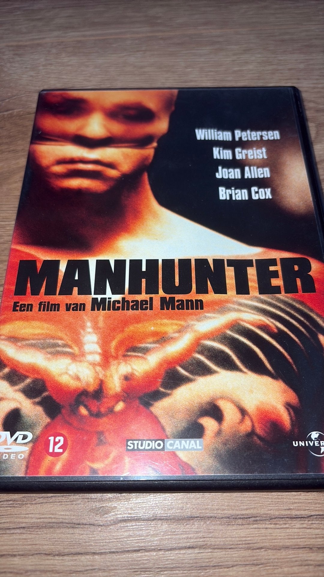 Manhunter van Michael Mann. William Petersen en Brian Cox., Vanaf 16 jaar, Ophalen of Verzenden, Zo goed als nieuw, Actiethriller