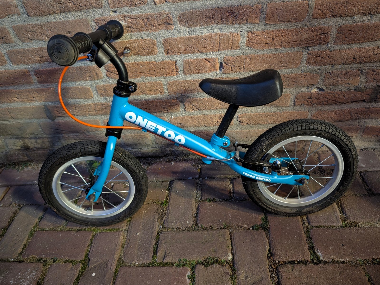 Yedoo OneToo loopfiets, Ophalen, Velgrem, Yedoo, Minder dan 16 inch