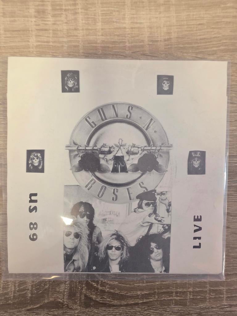 Guns N' Roses - Live US 89 Single Knocking on Heaven's Door, Cd's en Dvd's, Vinyl Singles, Gebruikt, 7 inch, Ophalen of Verzenden