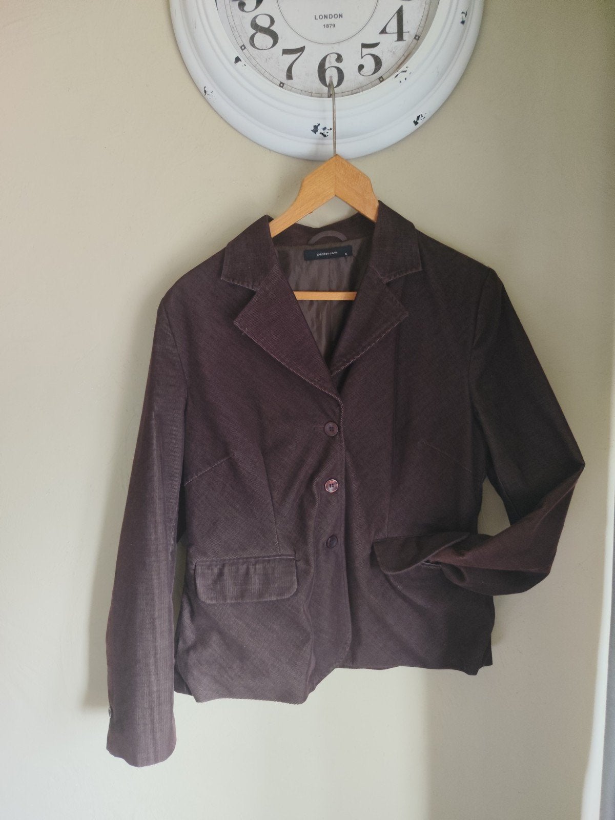 Pepper Corn bruin stylvol jasje XL, Ophalen of Verzenden, Zo goed als nieuw, Maat 46/48 (XL) of groter, Bruin
