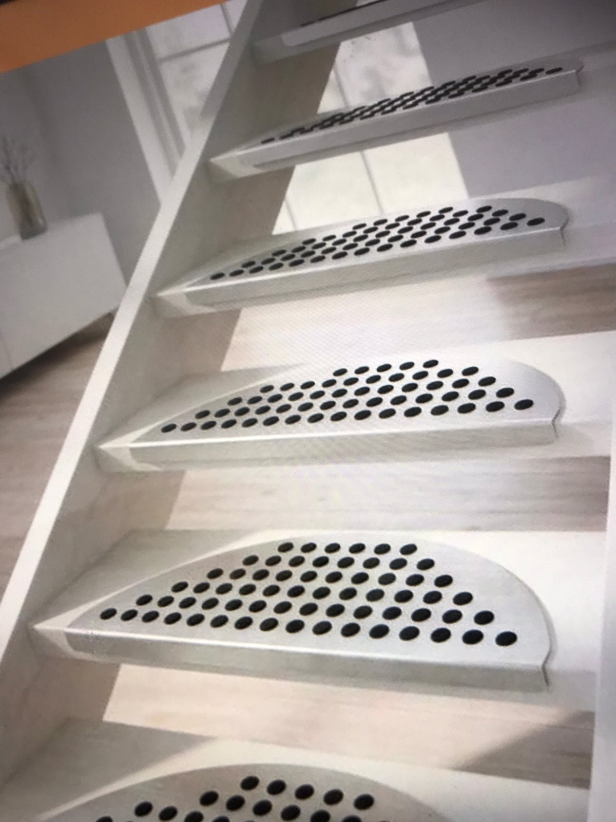 Trapgat aluminium met rubber noppen, Doe-het-zelf en Verbouw, Ladders en Trappen, Ophalen, Gebruikt, Trap, Minder dan 2 meter