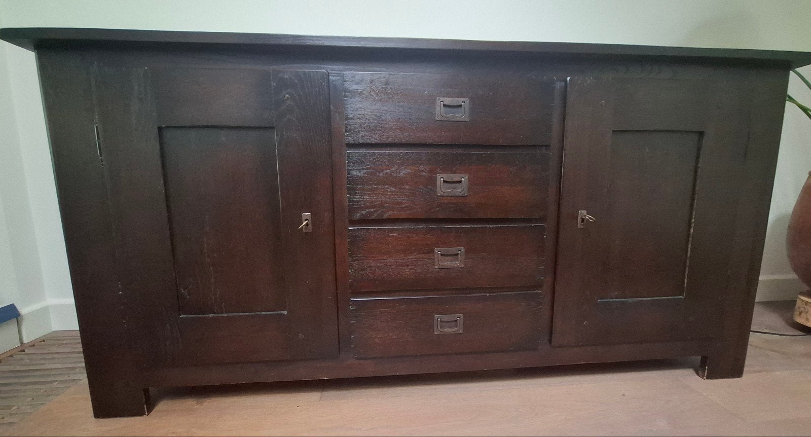 Dressoir 180x90x55 (bxhxd), Ophalen, Gebruikt, Met deur(en), 150 tot 200 cm