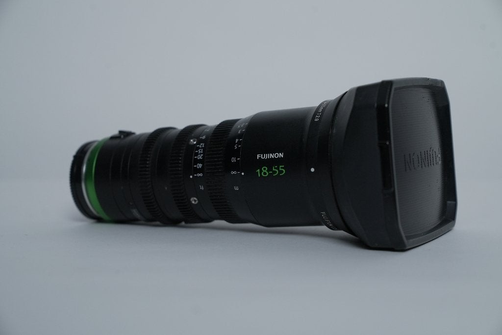 Fujinon MK 18‑55 T2.9 Cine Zoomlens – Super35 / Sony E-mount, Ophalen, Gebruikt, Standaardlens, Zoom