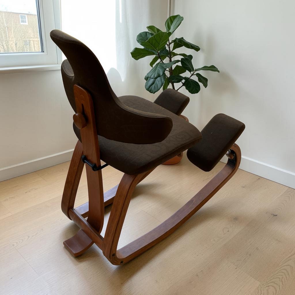 Stokke Variable Balans Kniestoel -  Thatsit, Ophalen, Bruin, Huysmans, Zo goed als nieuw