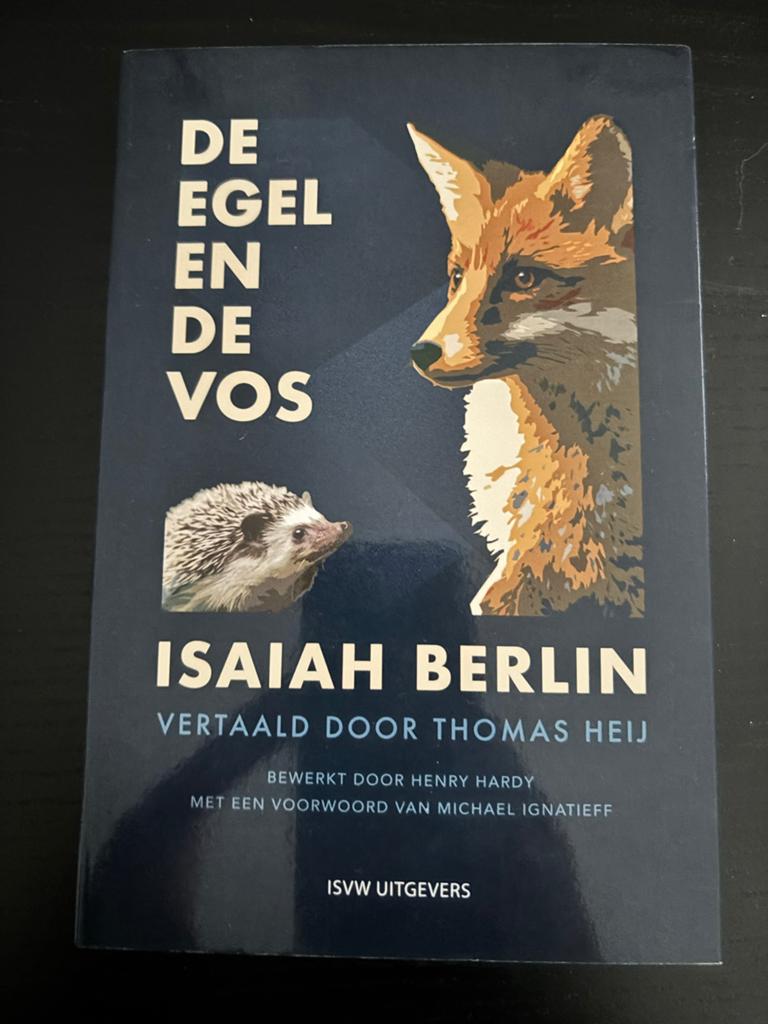 Isaiah Berlin - De egel en de vos, Ophalen of Verzenden, Zo goed als nieuw, Isaiah Berlin