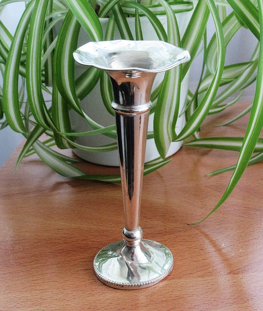 Antiek zilveren kandelaartje., Ophalen of Verzenden, Zilver
