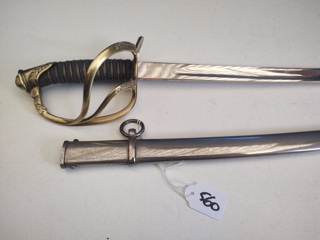 Sabel # 560 - Kindersabel - lengte 71 cm, Verzamelen, Verzenden, Landmacht, Nederland, Zwaard of Sabel