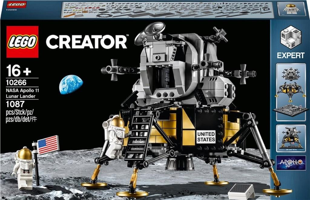 Lego 10266 NASA Apollo 11 Lunar Lander nieuw sealed, Lego, Nieuw, Ophalen of Verzenden, Icons