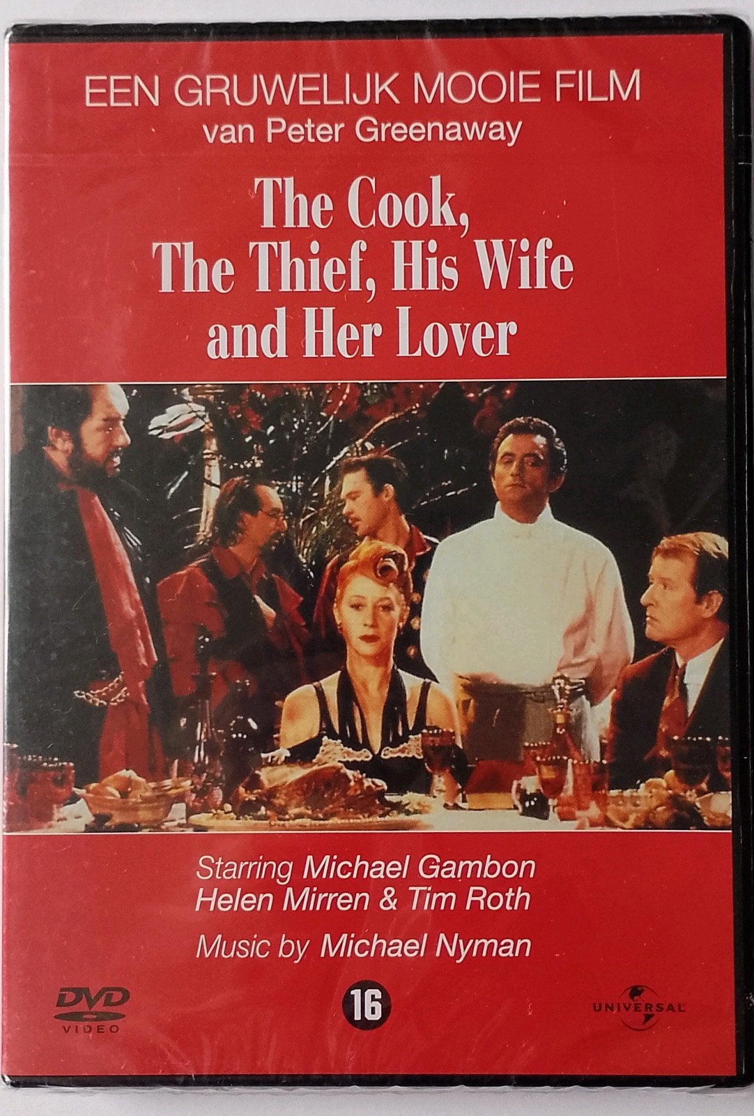 The Cook, The Thief, His Wife and Her Lover NIEUW IN SEAL!, Engels, Vanaf 16 jaar, Nederlands, Ophalen of Verzenden