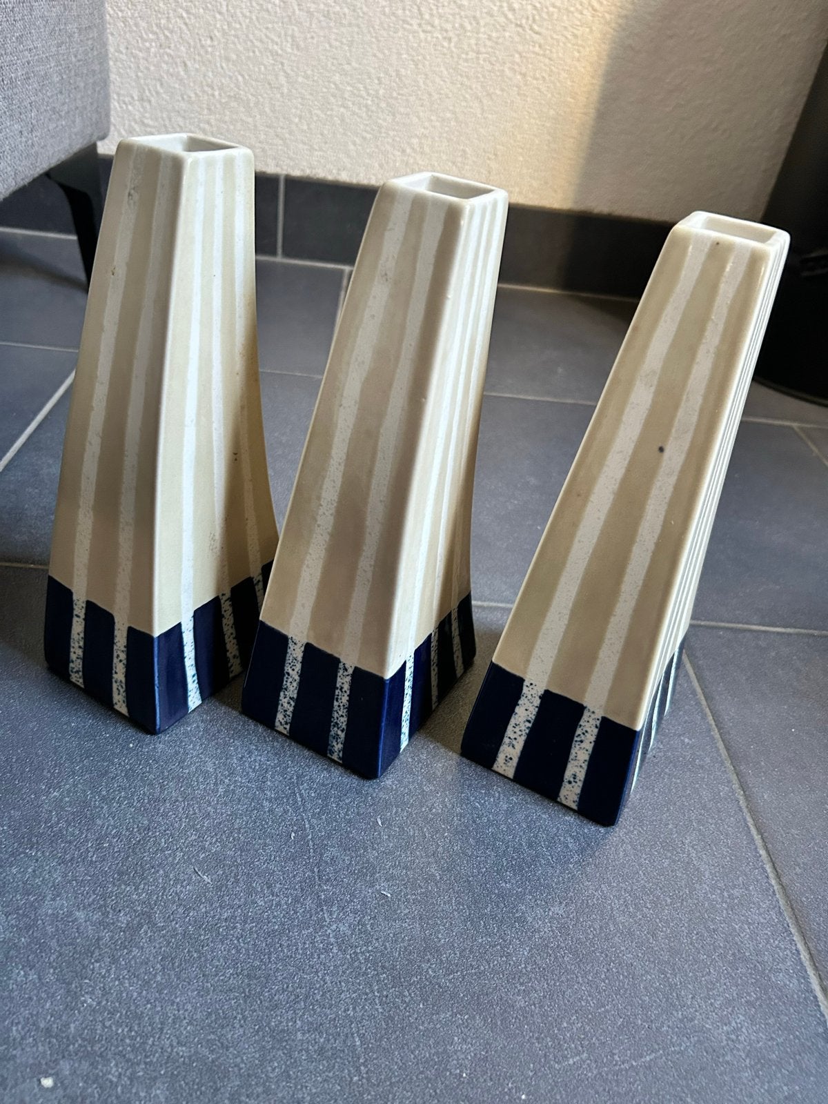 Set van 3 design vazen, Made in Vietnam, Ophalen of Verzenden
