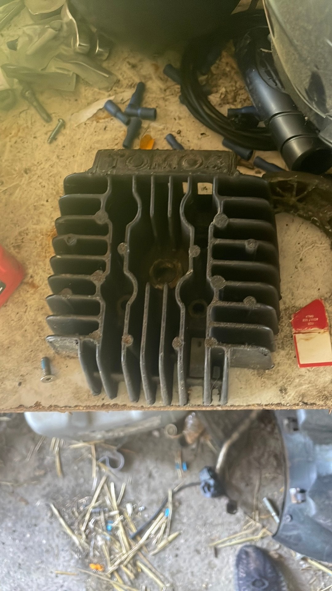 Tomos 50cc kop origineel, Ophalen of Verzenden, Gebruikt, Cilinder