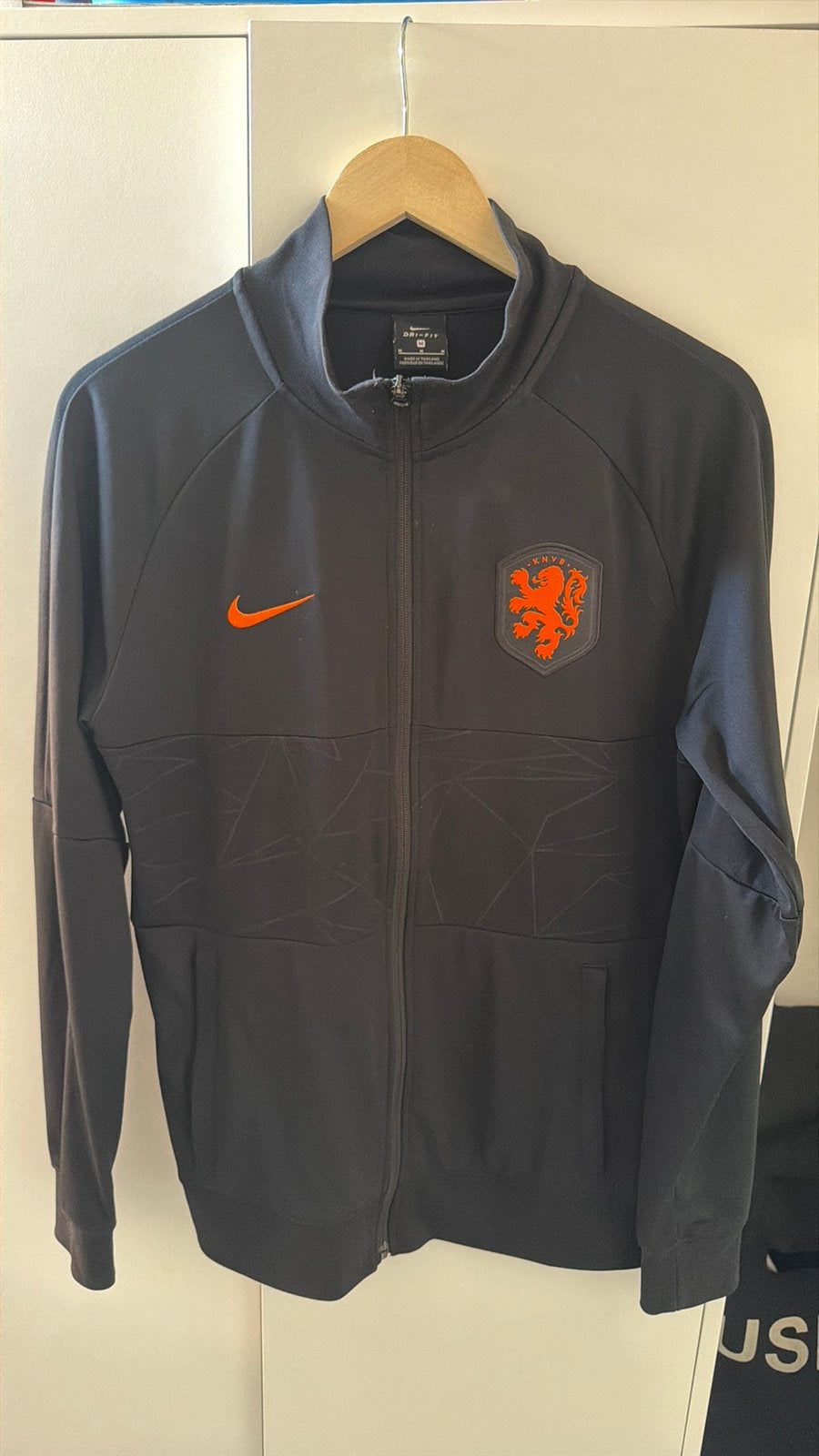 Nederlands elftal vest, Ophalen of Verzenden, Zo goed als nieuw, Zwart, Voetbal