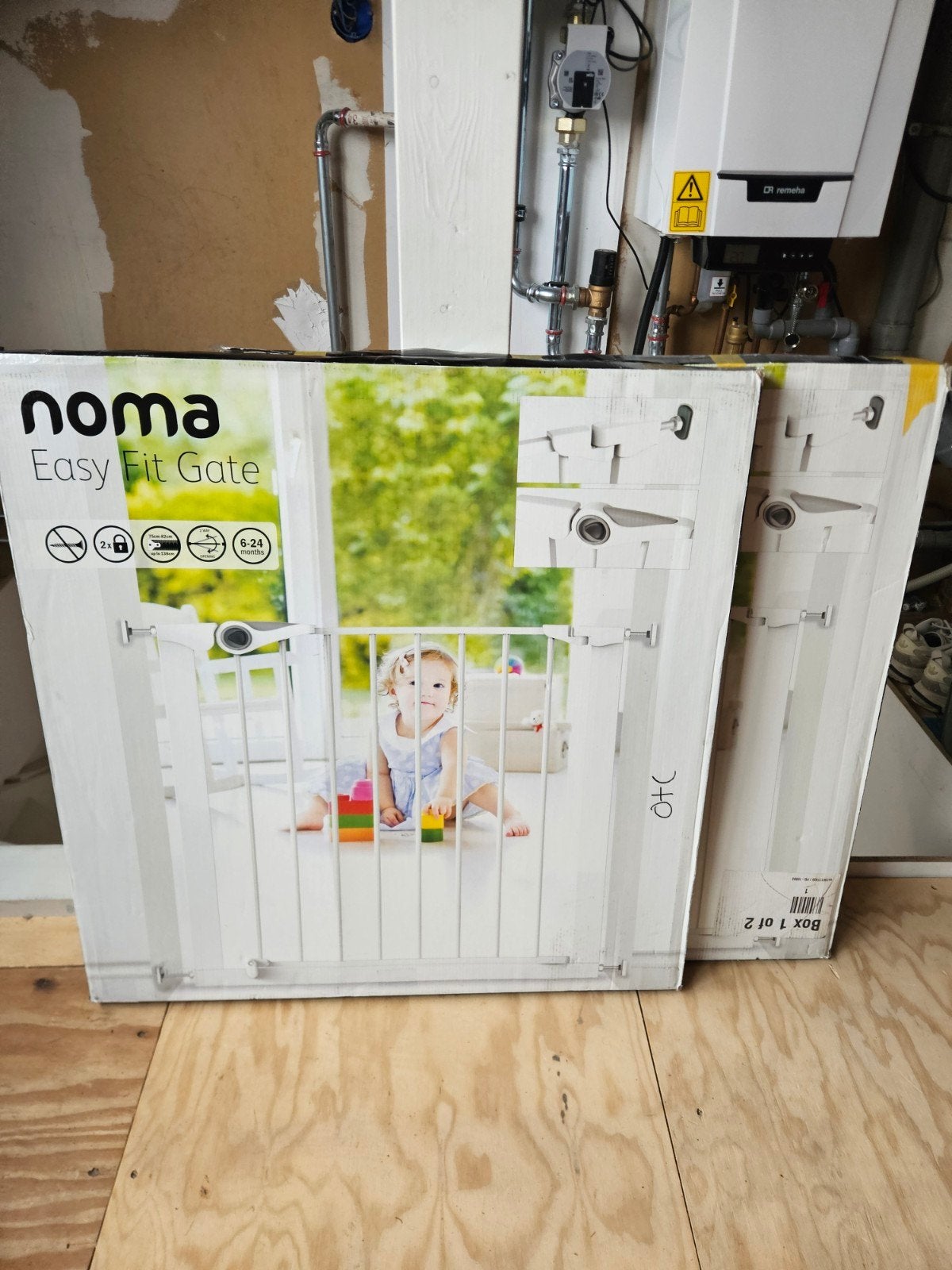 2x Noma Easy Fit traphekje, Ophalen, Zo goed als nieuw