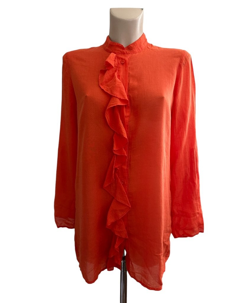 Caroline Biss blouse M, Oranje, Ophalen of Verzenden, Zo goed als nieuw