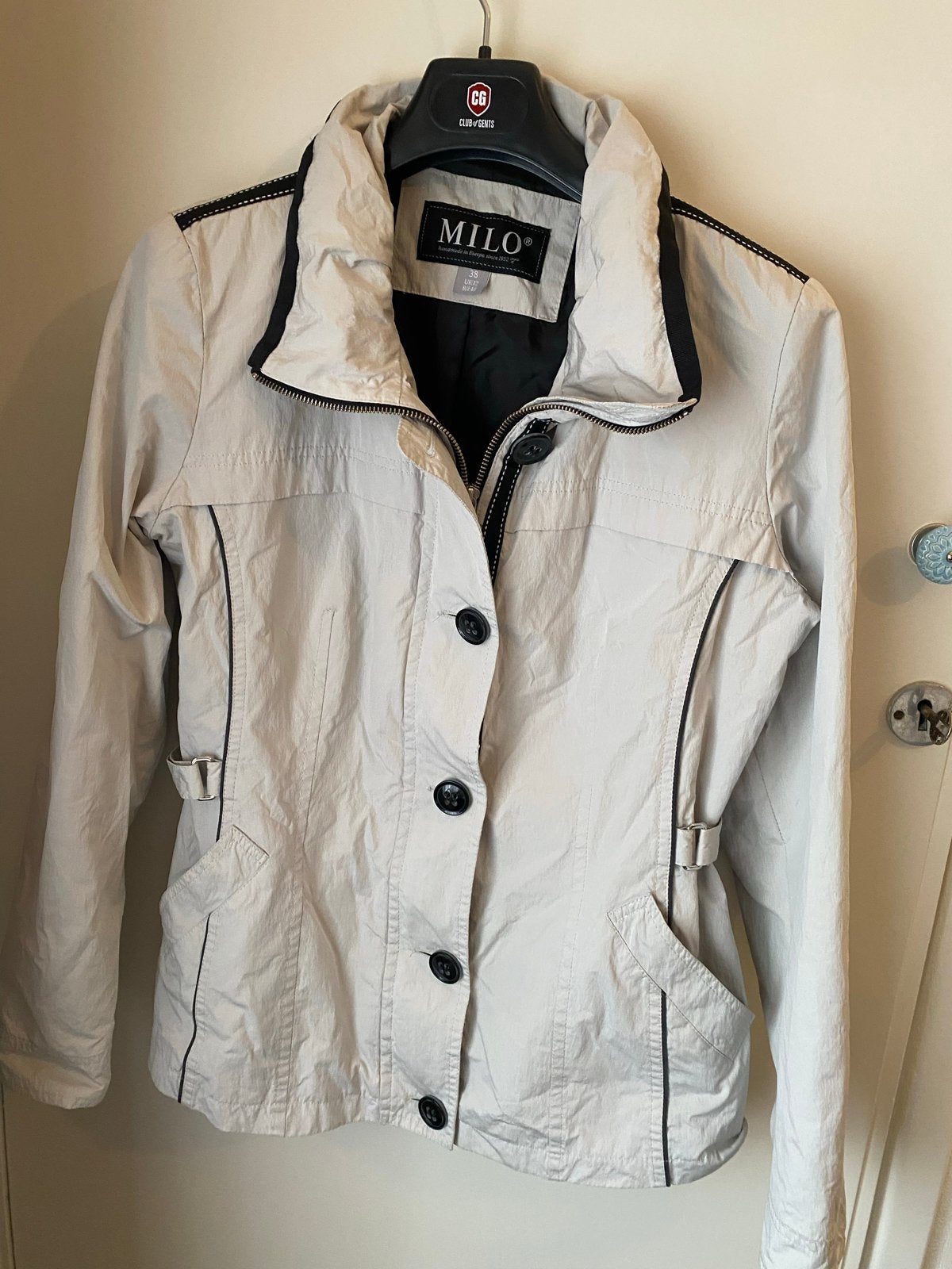Milo Zomerjas Maat 38, Ophalen, Zo goed als nieuw, Maat 38/40 (M), Beige