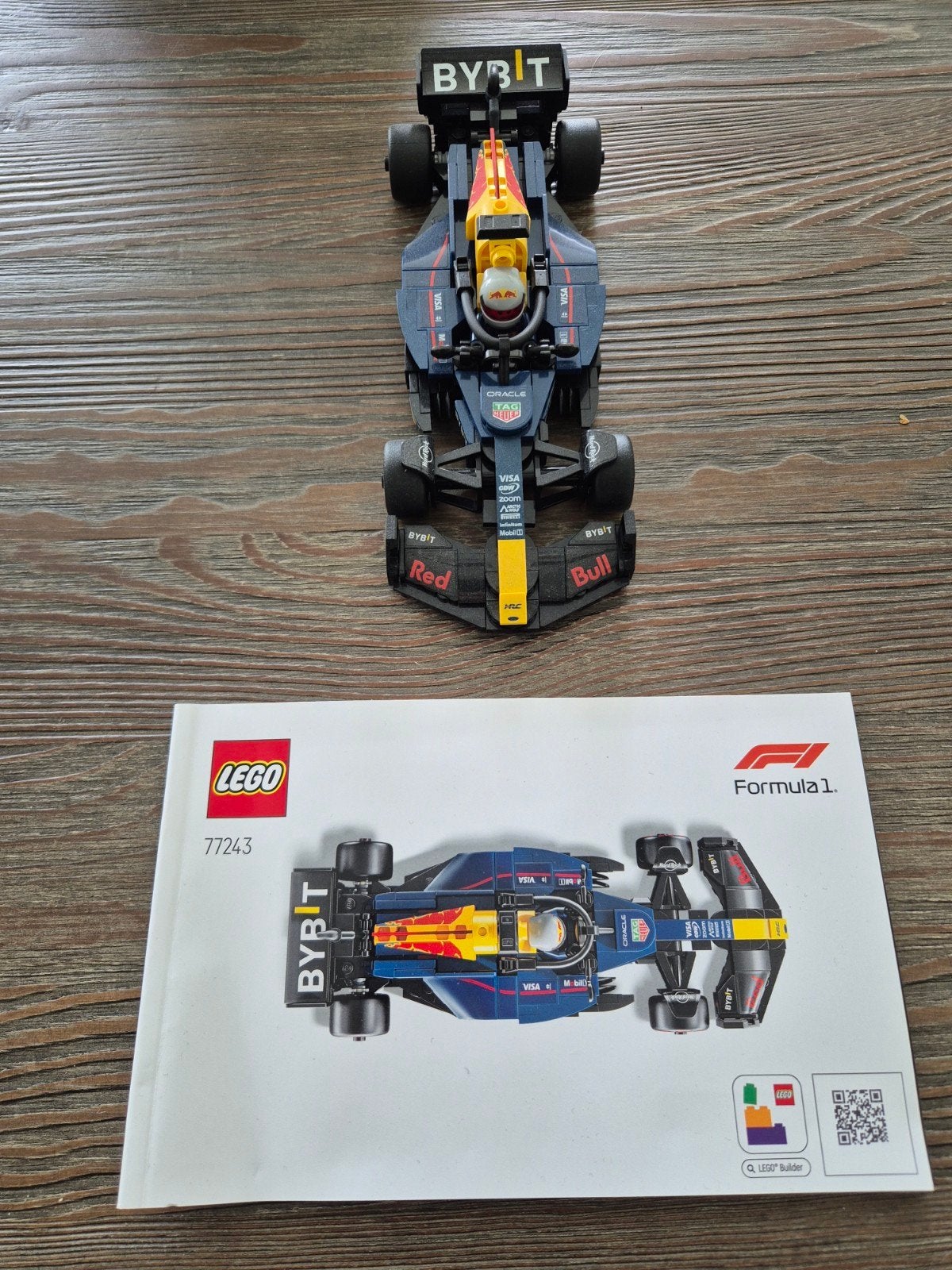 LEGO Speed Champions Formule 1 - Red Bull (77243), Ophalen of Verzenden, Zo goed als nieuw