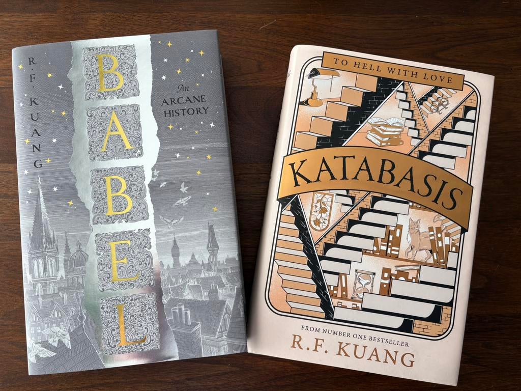 Babel & Katabasis - R.F. Kuang signed Fairyloot, Ophalen of Verzenden, Zo goed als nieuw