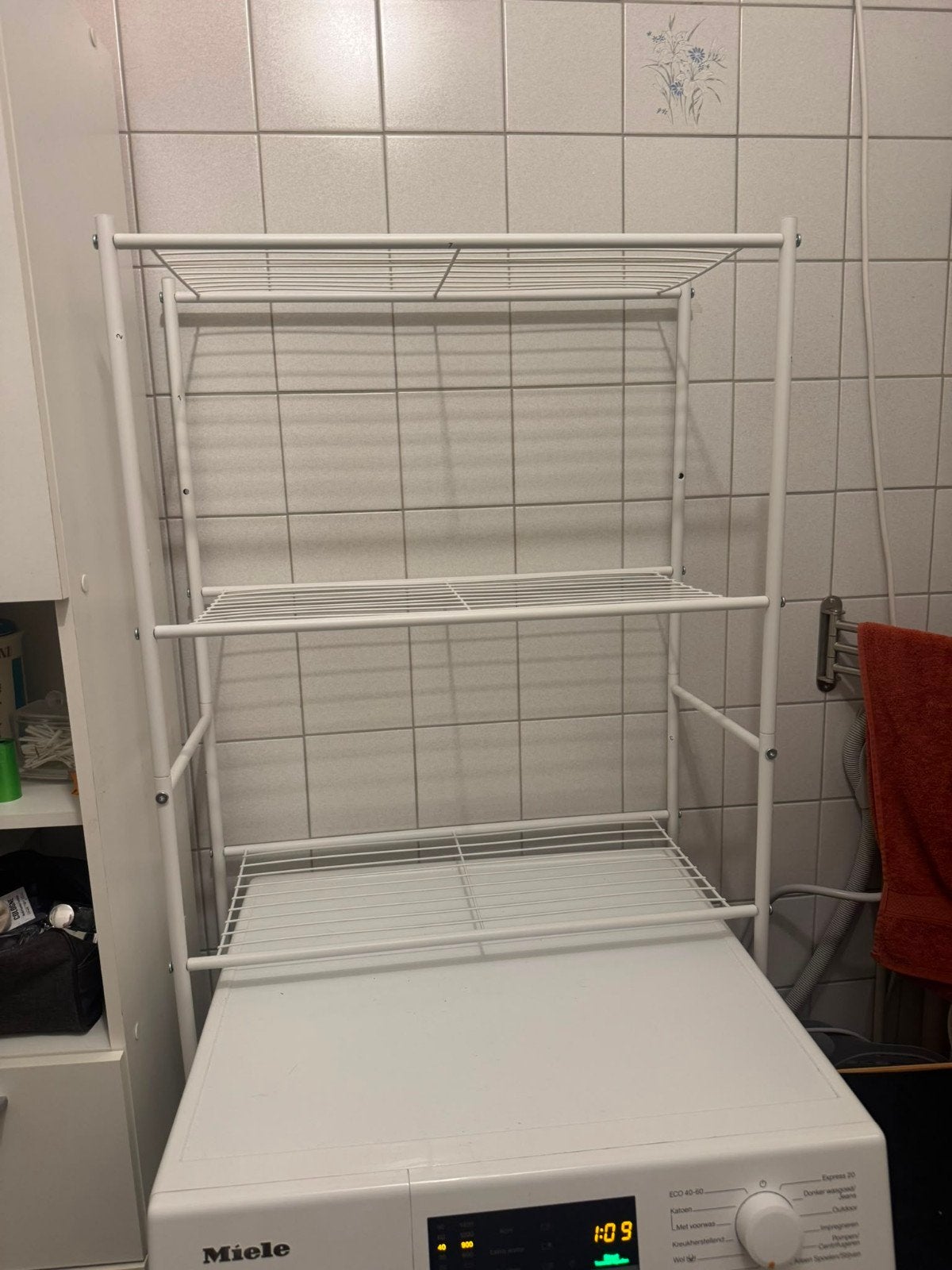 Wasmachine rek, Ophalen, Zo goed als nieuw