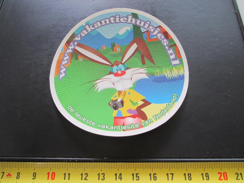 sticker Vakantiehuisjes site FT235, Ophalen, Zo goed als nieuw