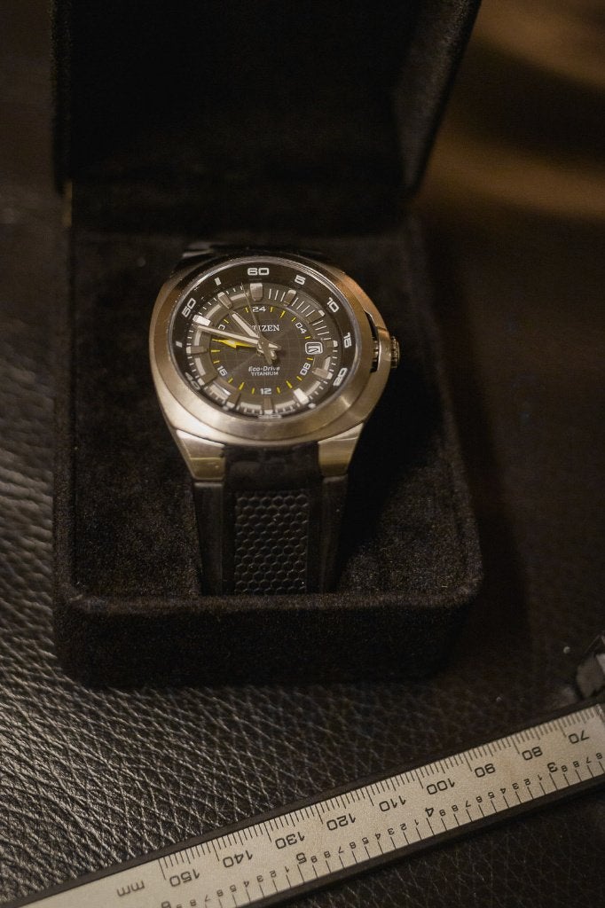 Citizen Marinaut GMT Titanium - Zeldzaam & Ultralicht (JDM), Overige materialen, Citizen, Overige materialen, Ophalen of Verzenden