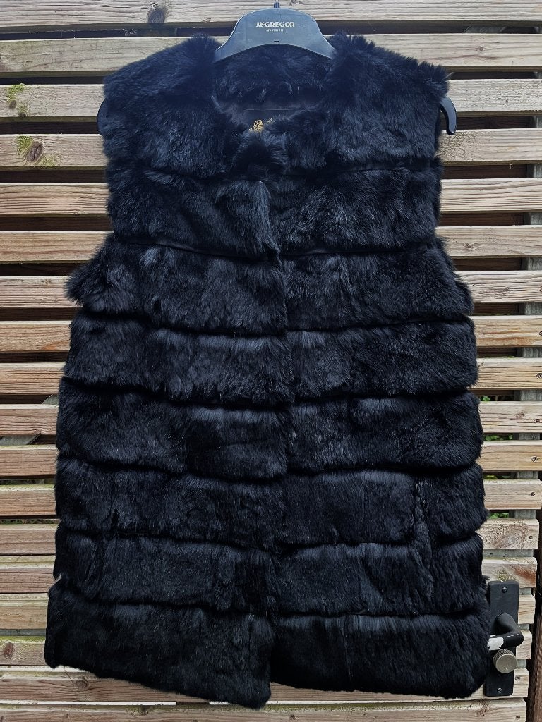 gevoerde bodywarmer maat 42 van Essentiel Antwerp, Zwart, Maat 42/44 (L), Ophalen of Verzenden, Zo goed als nieuw