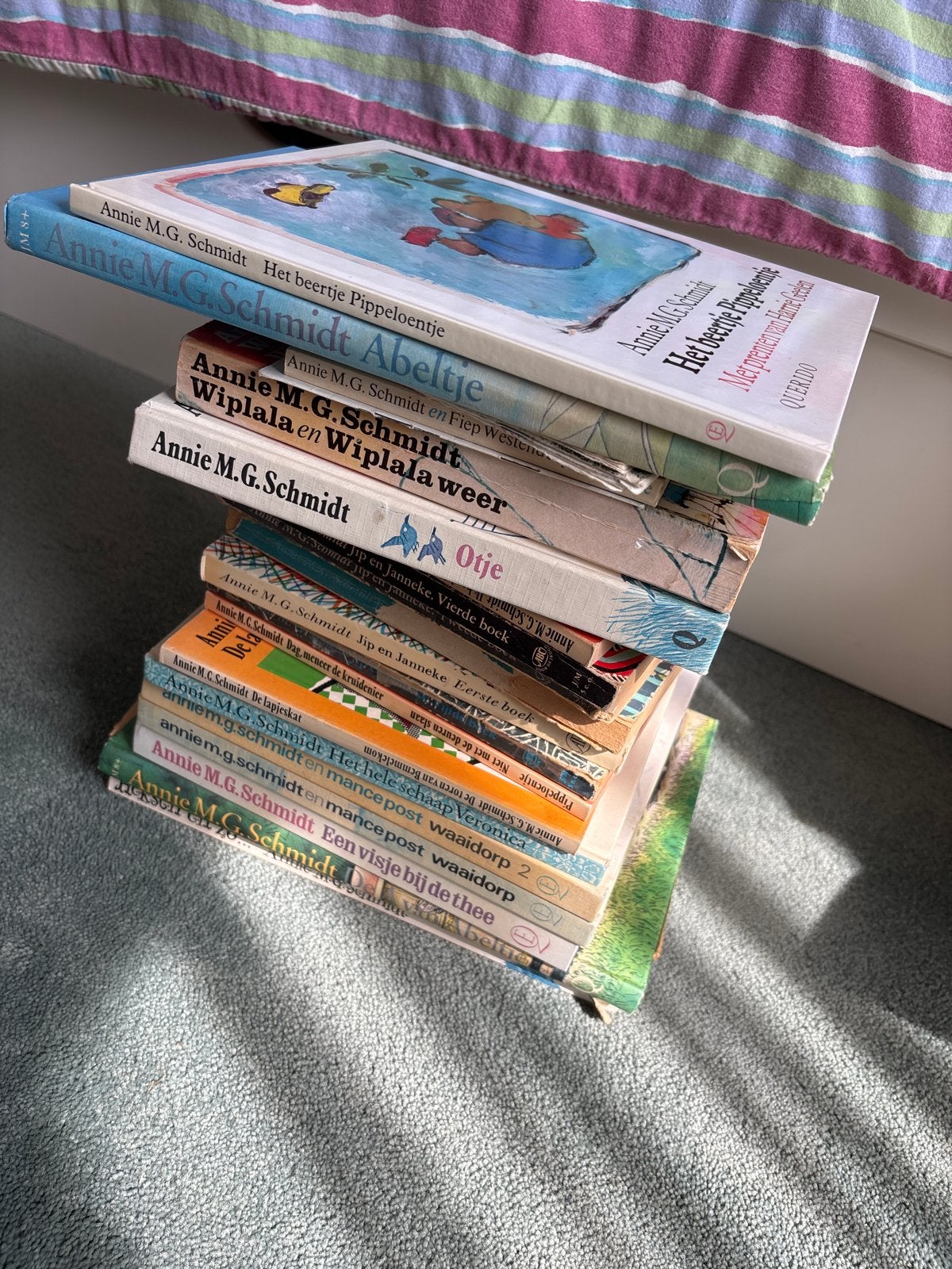 Grote collectie Annie M.G. Schmidt boeken, Ophalen of Verzenden, Gelezen, Fictie algemeen