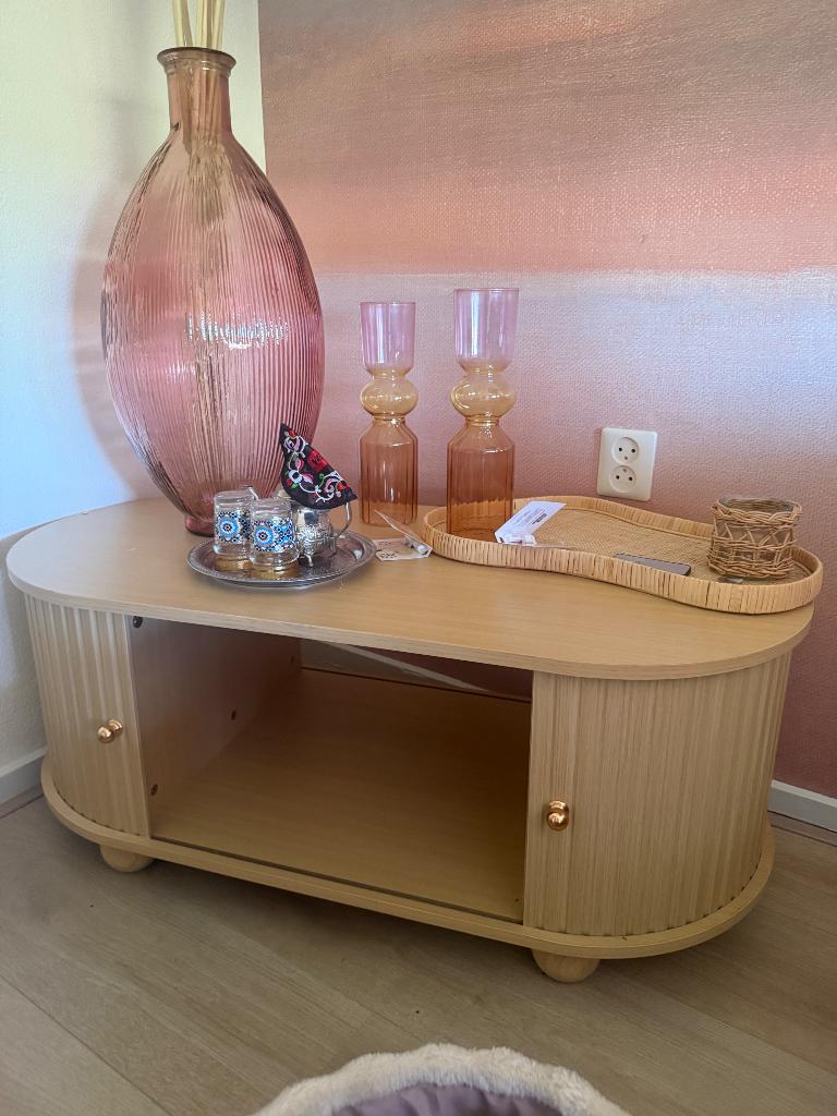 Salon tafel, Huis en Inrichting, Tafels | Salontafels, Ophalen, Minder dan 50 cm, 50 tot 100 cm, Nieuw