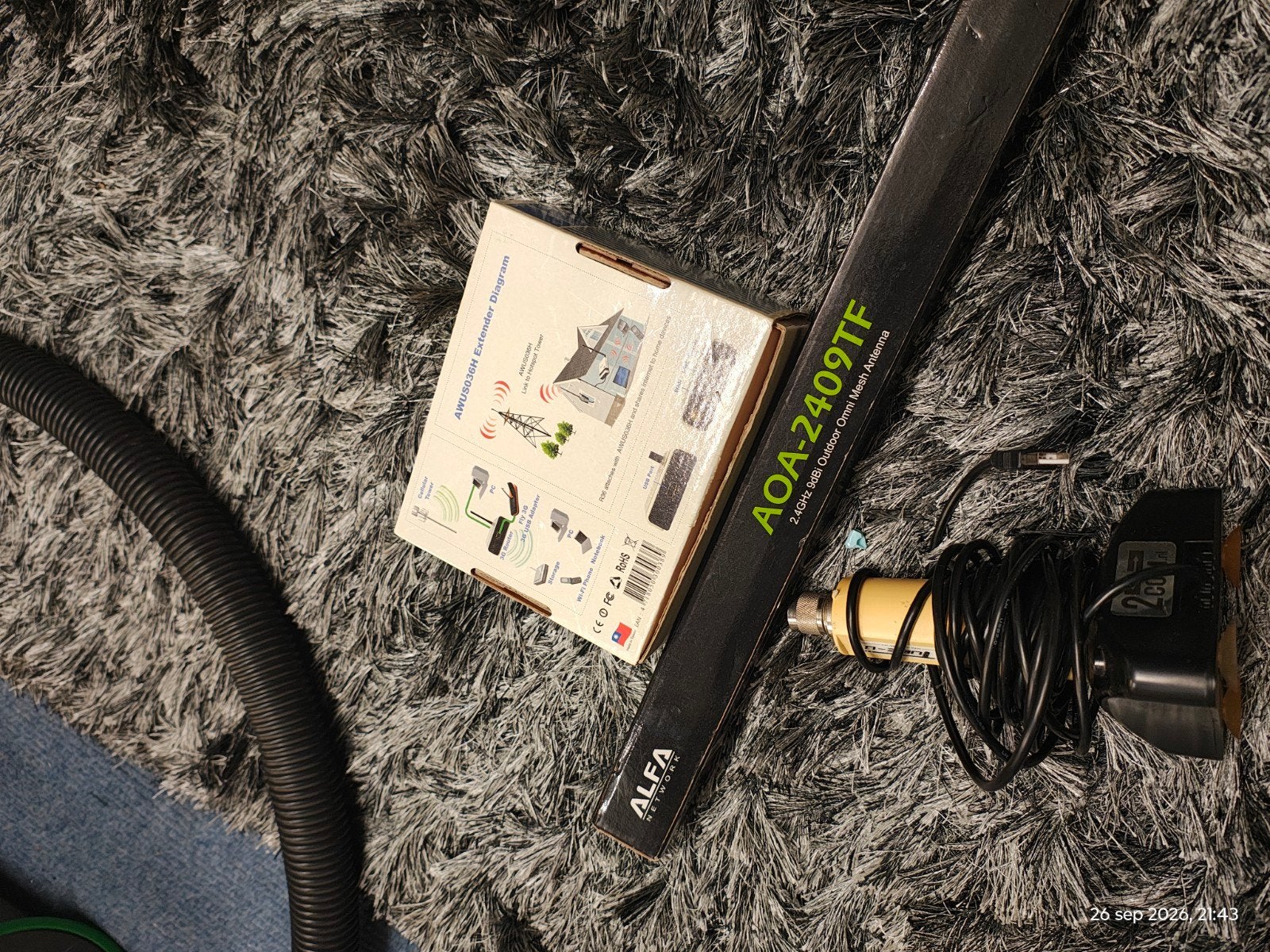 camping router met buitenantenne, Ophalen of Verzenden, Gebruikt