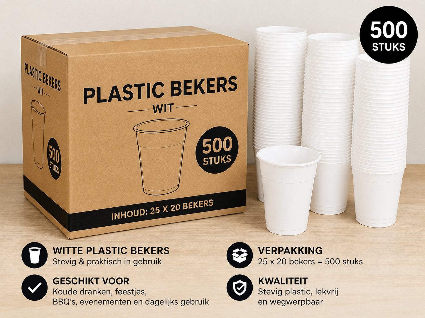 Feestartikelen: Bekers, Borden en Snackbakken, Ophalen, Nieuw, Feestartikel, Verjaardag