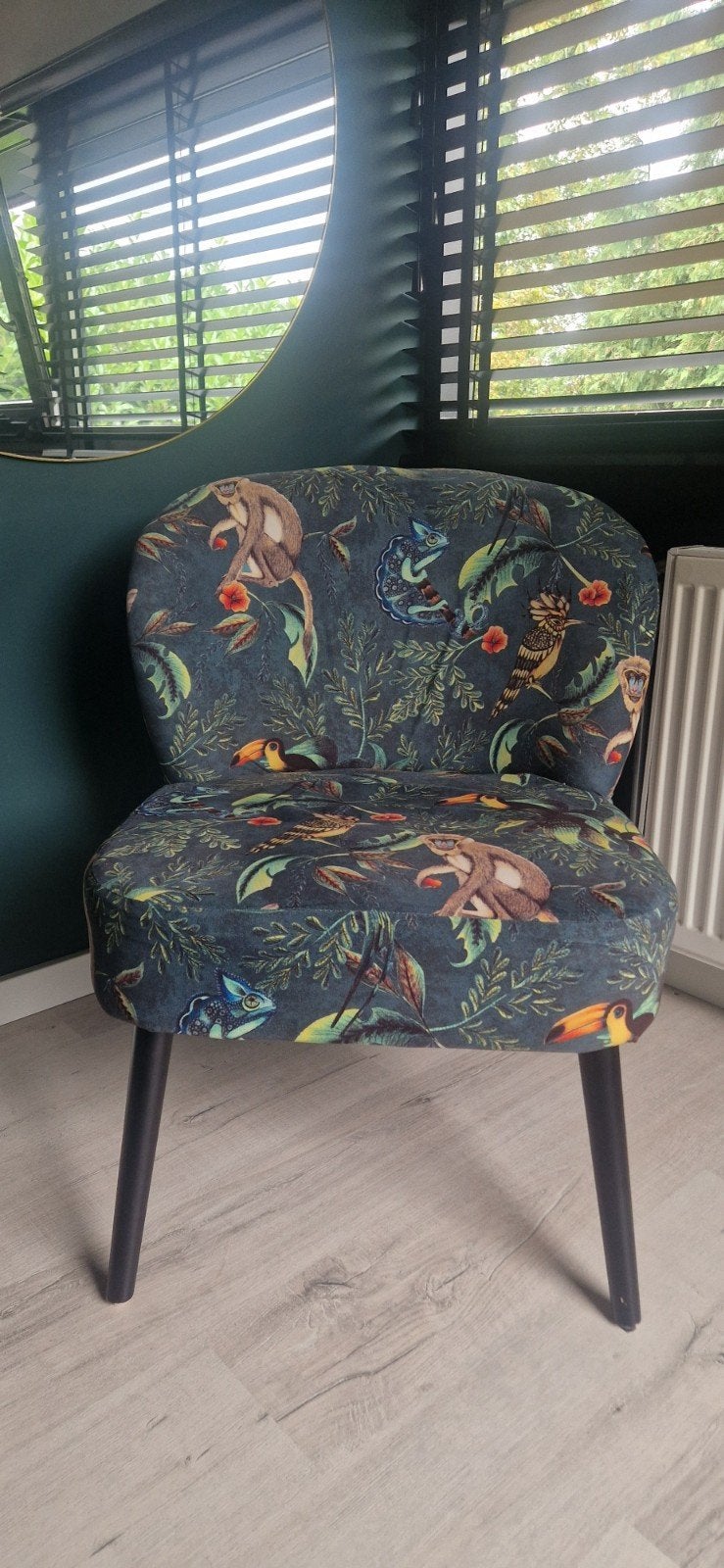 Fauteuil jungle., Ophalen, Gebruikt, Minder dan 75 cm, 50 tot 75 cm