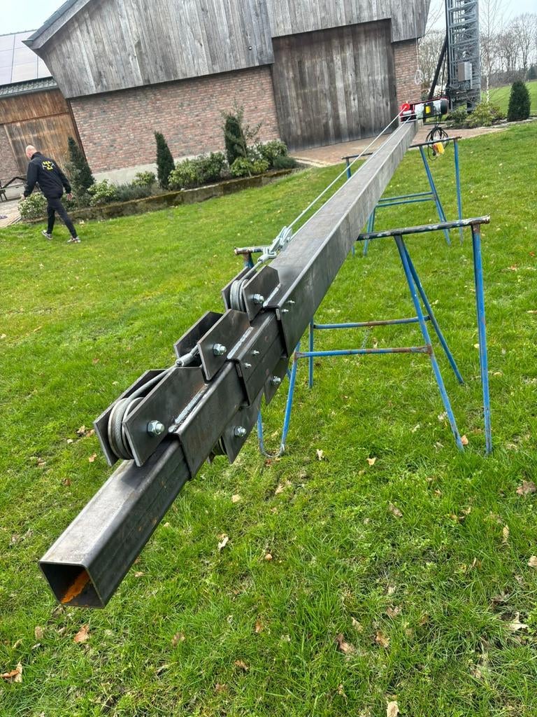Nieuw  Degelijke 4x6 kokermast, Telecommunicatie, Antennes en Masten, Ophalen, Nieuw, Antenne