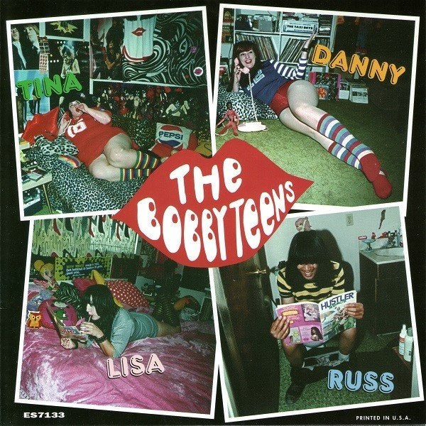 the bobbyteens/rock n roll show-garage/glam/punk-ZELDZAAM, Gebruikt, Verzenden, Originele persing, 7 inch