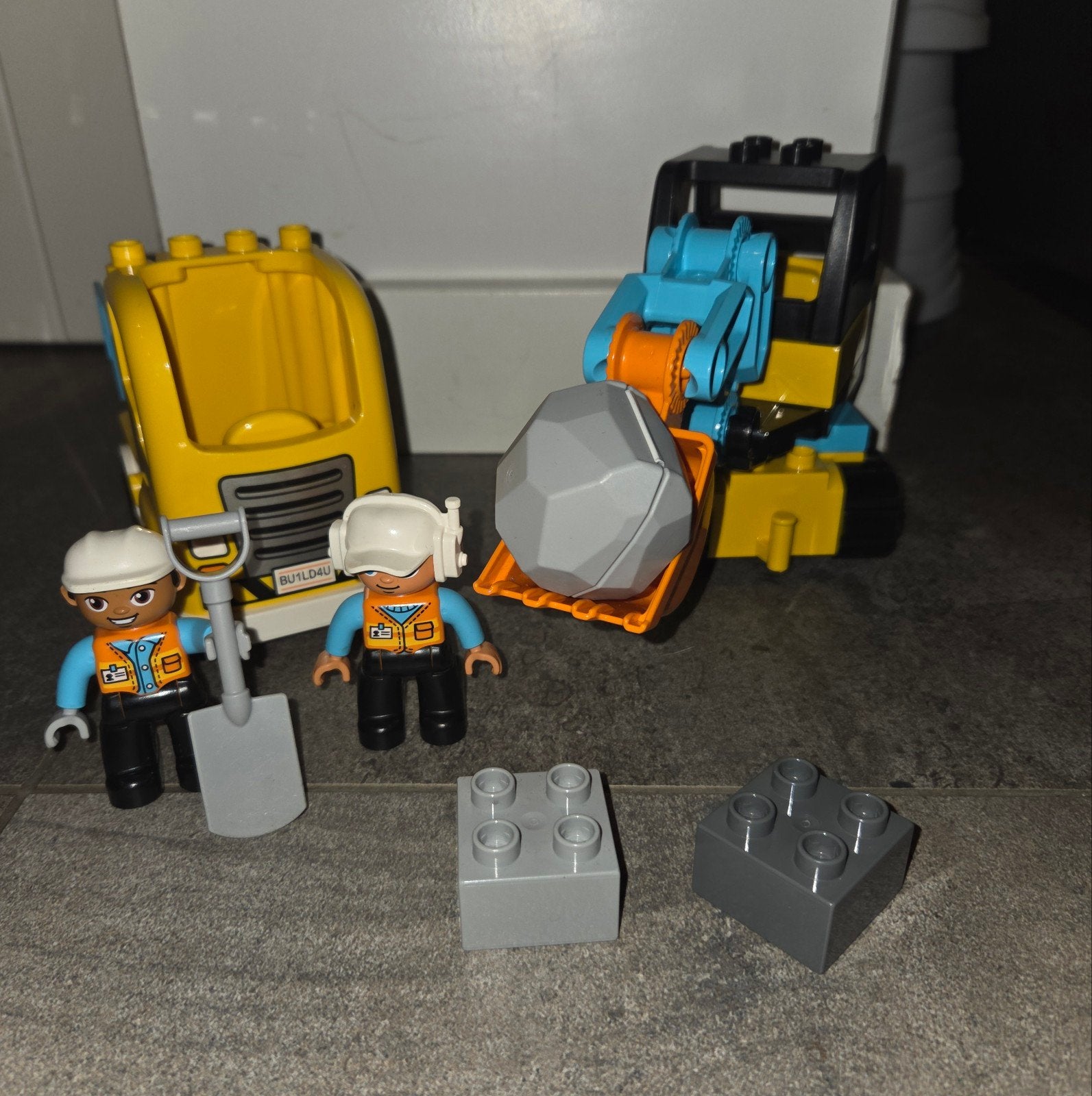 duplo bouwplaats, Ophalen, Zo goed als nieuw, Duplo