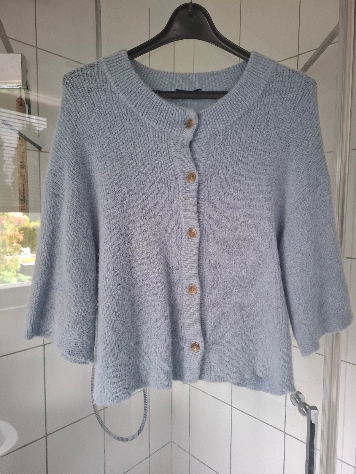 ZENGGI vestje met alpacawol - Maat M, Kleding | Dames, Maat 38/40 (M), ZENGGI, Blauw, Ophalen of Verzenden