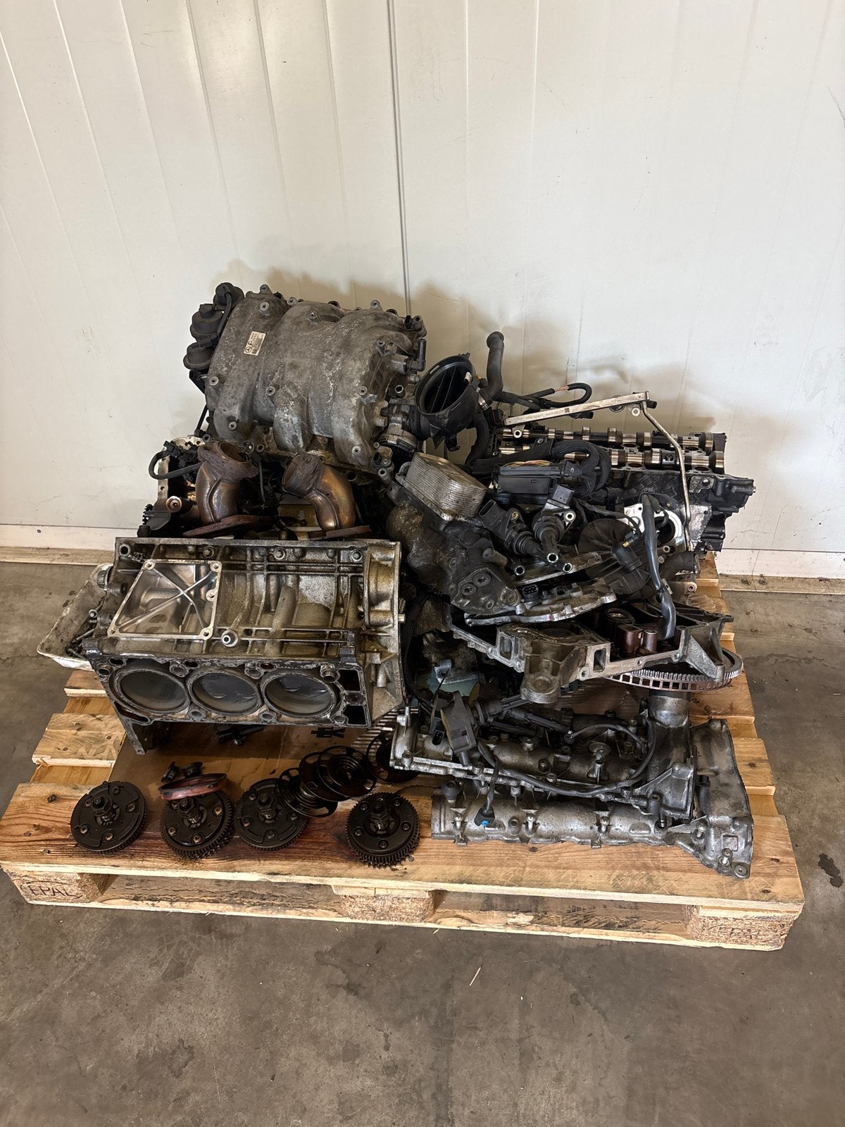 M272 V6 Mercedes Motor Onderdelen, Ophalen, Gebruikt, Mercedes-Benz