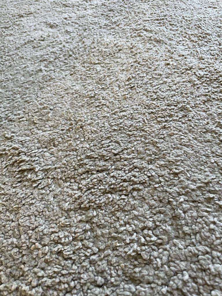IKEA Stoense vloerkleed, laagpolig, beige, 133x195 cm, 100 tot 150 cm, Beige, Ophalen of Verzenden, Zo goed als nieuw
