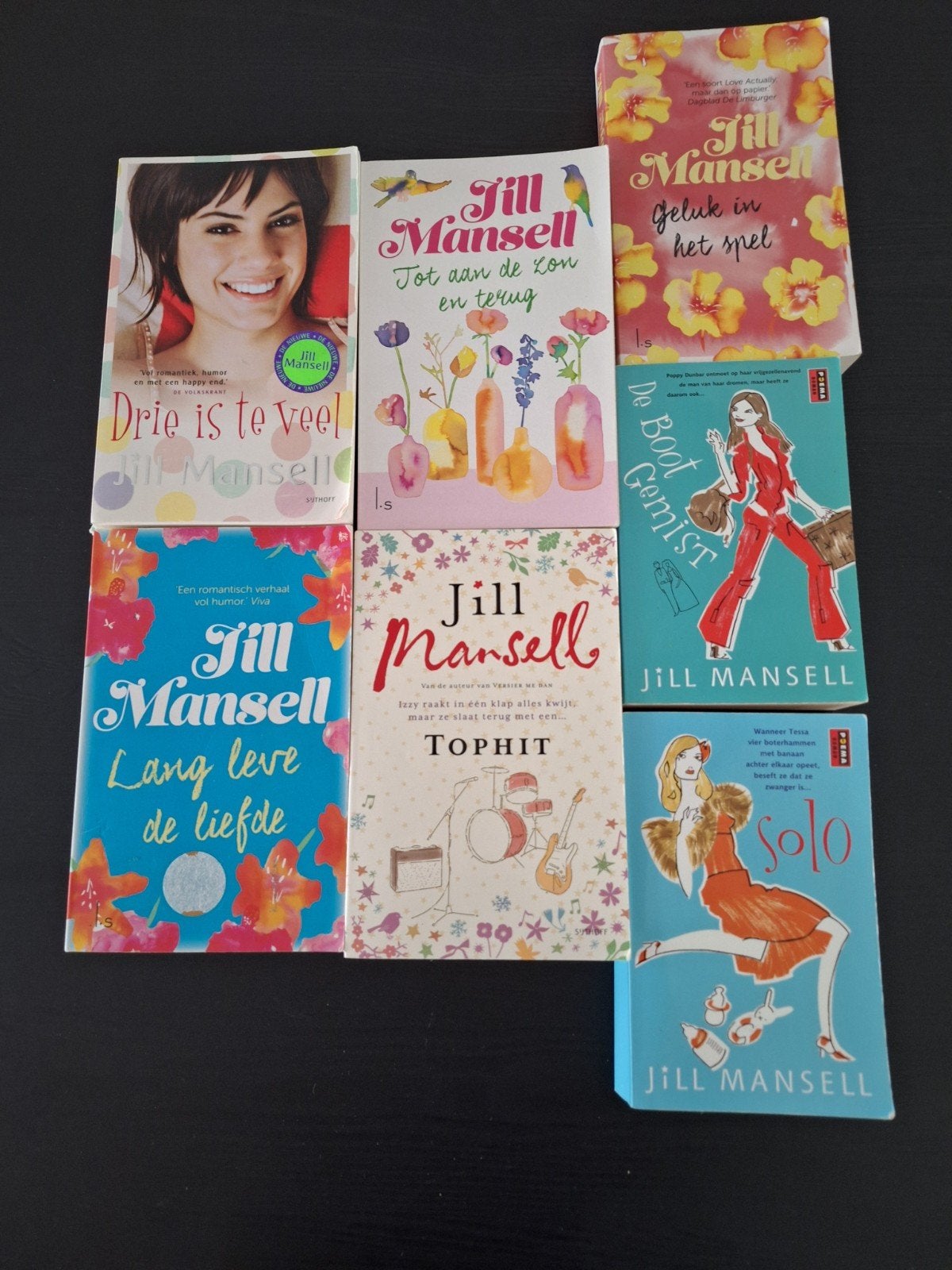 Jill Mansell, 7 verschillende titels, Ophalen, Gelezen, Jill Mansell