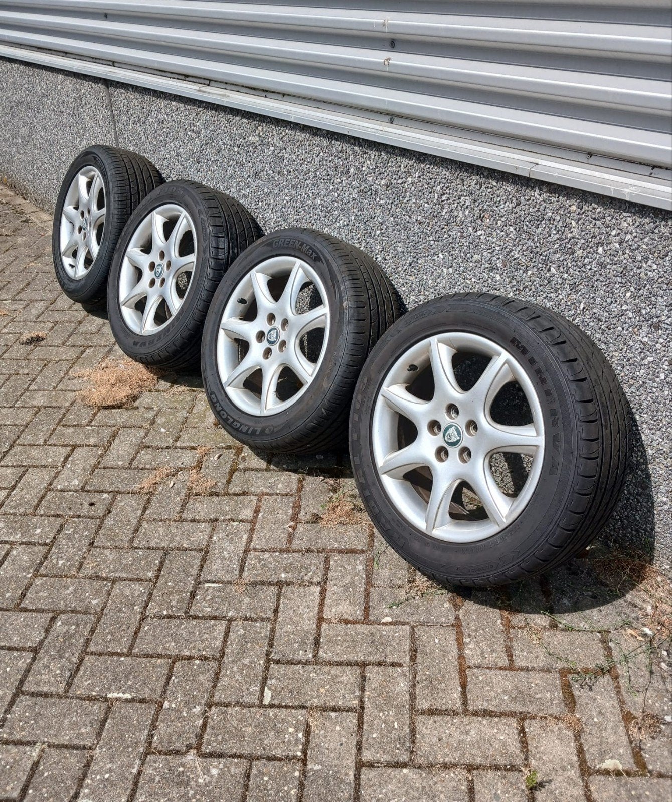 17inch velgenset met zomerbanden, Ophalen, Velg(en), 17 inch, 235 mm